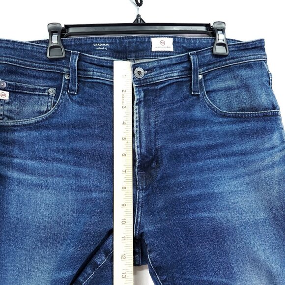 AG Adriano Goldschmied The Graduate Jeans Tailored Leg Men's 36 X 32 - Picture 4 of 13